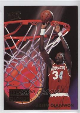 1993-94 Fleer Ultra - Inside Outside #6 - Hakeem Olajuwon