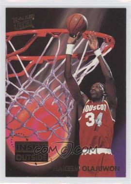 1993-94 Fleer Ultra - Inside Outside #6 - Hakeem Olajuwon