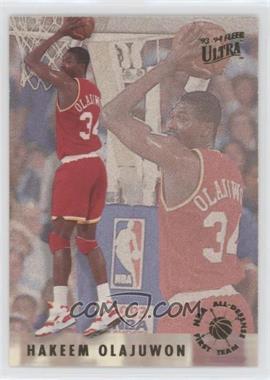 1993-94 Fleer Ultra - NBA All-Defense Team #3 - Hakeem Olajuwon