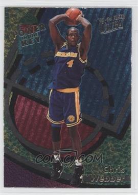 1993-94 Fleer Ultra - Power in the Key #9 - Chris Webber