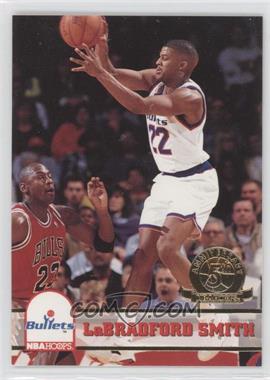 1993-94 NBA Hoops - [Base] - 5th Anniversary #228 - LaBradford Smith (Michael Jordan in Background)
