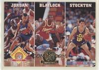 Michael Jordan, Mookie Blaylock, John Stockton