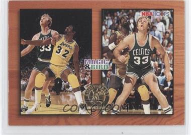1993-94 NBA Hoops - [Base] - 5th Anniversary #MB1 - Magic Johnson, Larry Bird