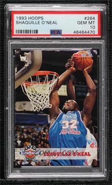 1993-94 NBA Hoops - [Base] #264 - Shaquille O'Neal [PSA 10 GEM MT]