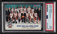 West NBA All-Star Team [PSA 9 MINT]