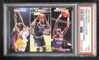 Dennis Rodman, Shaquille O'Neal, Dikembe Mutombo [PSA 7 NM]