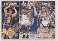 John Stockton, Tim Hardaway, Scott Skiles