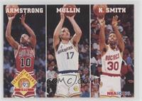 B.J. Armstrong, Chris Mullin, Kenny Smith