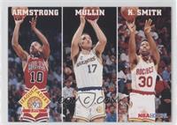 B.J. Armstrong, Chris Mullin, Kenny Smith