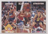 Michael Jordan, Mookie Blaylock, John Stockton