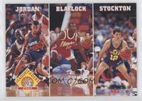 Michael Jordan, Mookie Blaylock, John Stockton