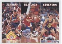 Michael Jordan, Mookie Blaylock, John Stockton