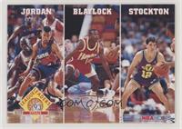 Michael Jordan, Mookie Blaylock, John Stockton