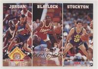 Michael Jordan, Mookie Blaylock, John Stockton