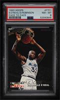 Shaquille O'Neal, David Robinson [PSA 8 NM‑MT]