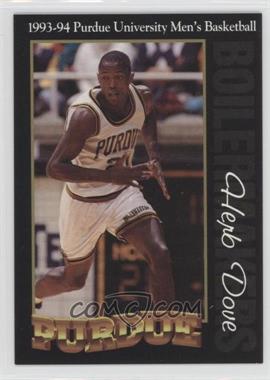 1993-94 Purdue Boilermakers - [Base] #_HEDO - Herb Dove