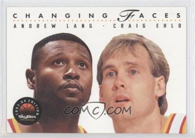 1993-94 Skybox Premium - [Base] #292 - Andrew Lang, Craig Ehlo