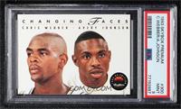 Chris Webber, Avery Johnson [PSA 9 MINT]