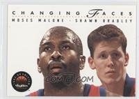 Moses Malone, Shawn Bradley