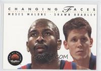 Moses Malone, Shawn Bradley