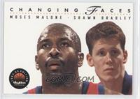 Moses Malone, Shawn Bradley