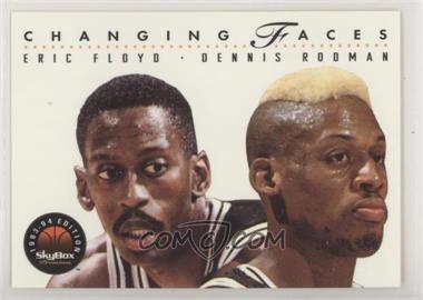 1993-94 Skybox Premium - [Base] #315 - Eric Floyd, Dennis Rodman