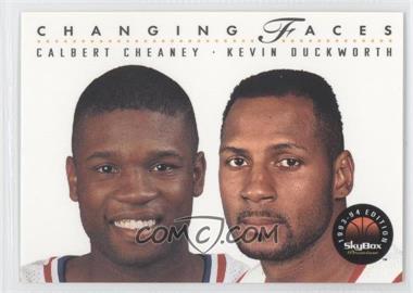 1993-94 Skybox Premium - [Base] #318 - Calbert Cheaney, Kevin Duckworth