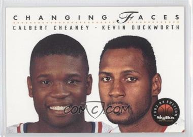 1993-94 Skybox Premium - [Base] #318 - Calbert Cheaney, Kevin Duckworth