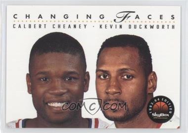 1993-94 Skybox Premium - [Base] #318 - Calbert Cheaney, Kevin Duckworth