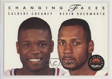 1993-94 Skybox Premium - [Base] #318 - Calbert Cheaney, Kevin Duckworth