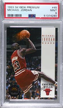 1993-94 Skybox Premium - [Base] #45 - Michael Jordan [PSA 9 MINT]