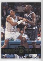 Alonzo Mourning, Shaquille O'Neal [EX to NM]