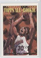 Topps All-Rookie Team - Clarence Weatherspoon