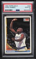 Chris Webber [PSA 10 GEM MT]