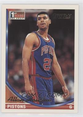 1993-94 Topps - [Base] - Gold #261 - Allan Houston