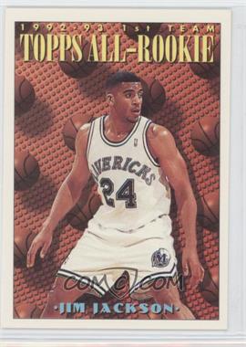 1993-94 Topps - [Base] #150 - Topps All-Rookie Team - Jim Jackson