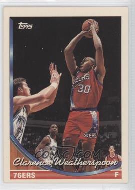 1993-94 Topps - [Base] #164 - Clarence Weatherspoon