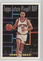 Topps Playoff MVP - John Starks