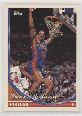 1993-94 Topps - [Base] #77.2 - Dennis Rodman (Birthdate in Bio)