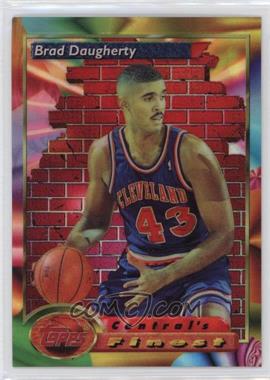 1993-94 Topps Finest - [Base] - Refractor #100 - Brad Daugherty