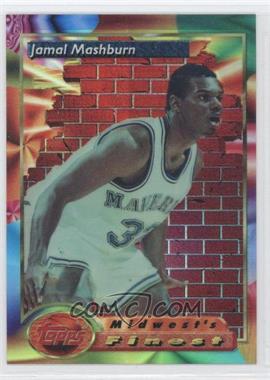 1993-94 Topps Finest - [Base] - Refractor #110 - Jamal Mashburn