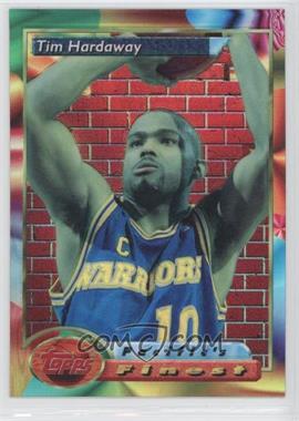 1993-94 Topps Finest - [Base] - Refractor #127 - Tim Hardaway