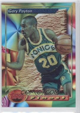 1993-94 Topps Finest - [Base] - Refractor #140 - Gary Payton