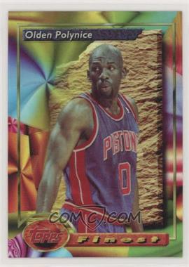 1993-94 Topps Finest - [Base] - Refractor #152 - Olden Polynice [EX to NM]