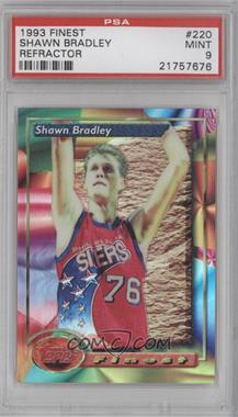 1993-94 Topps Finest - [Base] - Refractor #220 - Shawn Bradley [PSA 9 MINT]
