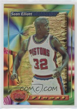 1993-94 Topps Finest - [Base] - Refractor #37 - Sean Elliott