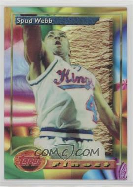 1993-94 Topps Finest - [Base] - Refractor #57 - Spud Webb