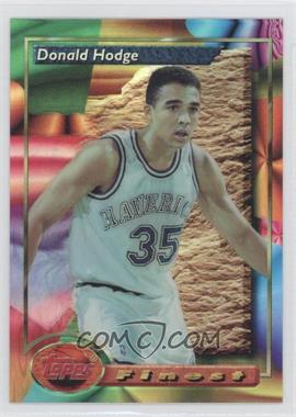 1993-94 Topps Finest - [Base] - Refractor #63 - Donald Hodge