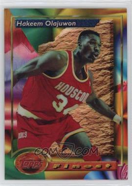 1993-94 Topps Finest - [Base] - Refractor #76 - Hakeem Olajuwon