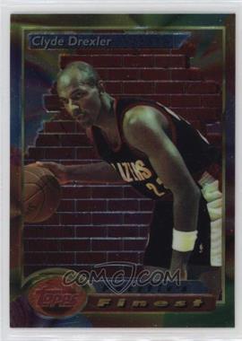 1993-94 Topps Finest - [Base] #129 - Clyde Drexler